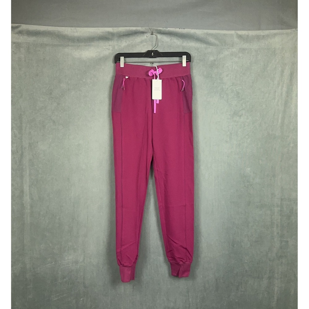 Figs Scrub Jogger Pants Boston Slim Womens Size XXS TALL Dark Magenta NWT